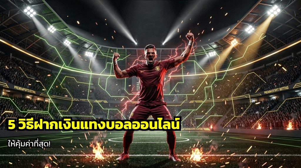 วิธีฝากเงินแทงบอล