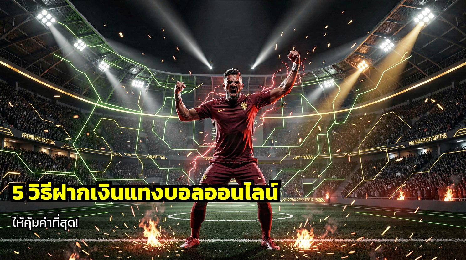 วิธีฝากเงินแทงบอล