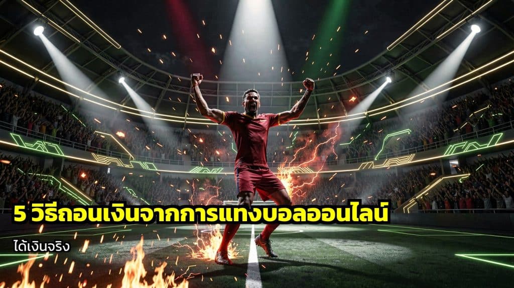 วิธีถอนเงินจากการแทงบอล